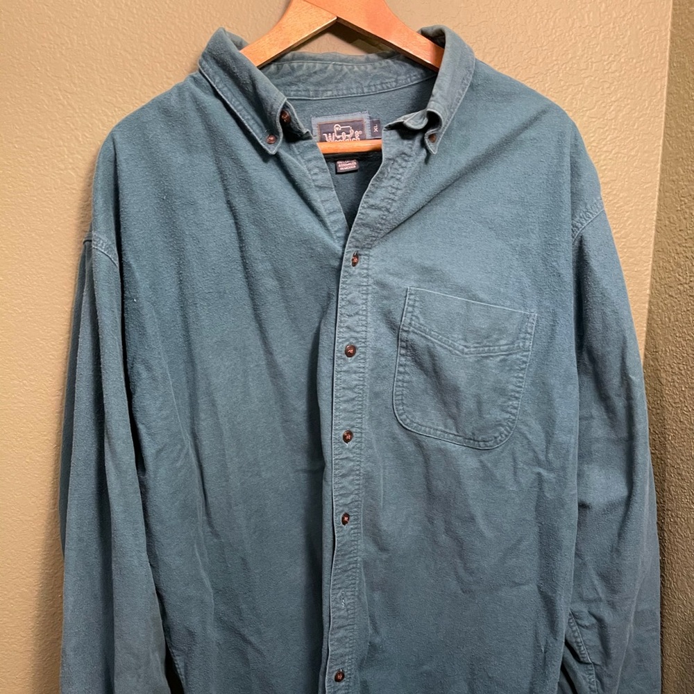 Vintage 90s Woolrich Mens XL Spruce miss 1 button